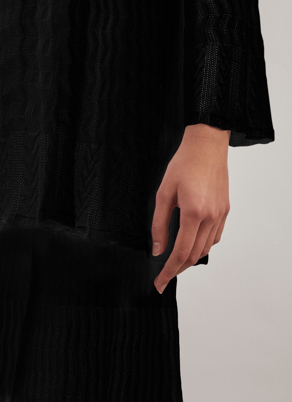 Cardigan ALAÏA BLACK CARDIGAN